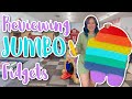 THE BIGGEST FIDGET EVER l Testing JUMBO fidgets + Mrs. Bench's Jumbo Mystery Pack