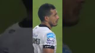 رد فعل غريب من طارق حامد بعد طرده في الدوري السعودي