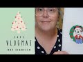 VLOGMAS 2022 | Embroidering Christmas Teatowels