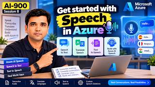 Details AI-900 | Session 8 | Get started with speech in Azure News