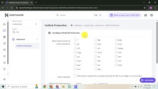 How to Enable Hotlink Protection on Hostinger