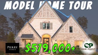 Perry Homes 2504W | Prairie Oaks | Model Home Tour | Starting $579K | Oak Point, TX