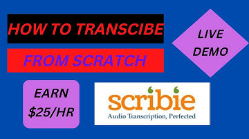 Earn $25/AudHr:Scribie Transcription/How To Transcribe From Scratch/Transcription Jobs For Beginners