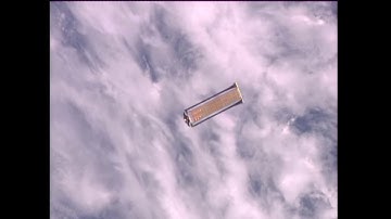 Roll-Out Solar Array (ROSA) Jettisoned From Space Station