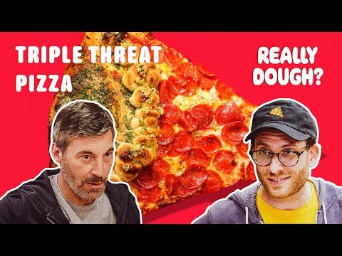 Calzone-Garlic Knot Pizza: Pizza or Calzone? || Really Dough?