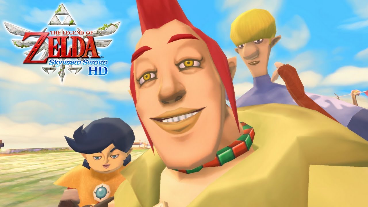 All Groose Cutscenes | The Legend of Zelda Skyward Sword HD