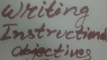 Writing Instructional Objectives Skill in Geography | B.Ed.