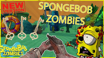 FINDING THE KEYS IN SPONGEBOB ZOMBIES!