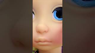 DIY makeup disney Cinderella #shorts #doll #disney #barbie #Beautydoll #disney #cinderella