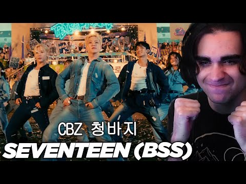Singer Reacts to ๋ถ์์ (SEVENTEEN) '์ฒญ๋ฐ์ง (CBZ)' M/V