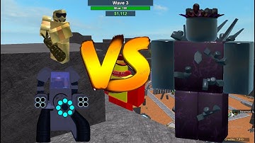 ROBLOX | Tower Battles: Zed and Golden Commando versus Void