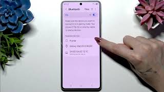 SAMSUNG Galaxy Z Flip 8 – How to Connect Using Bluetooth