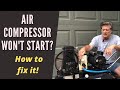 Air compressor wont turn on? Try this!