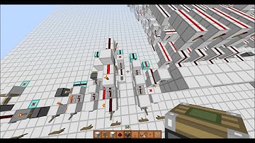 Minecraft: 4 Bit Binary Calculator