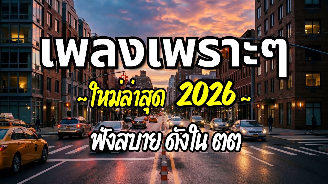 รวมเพลงเพราะๆ 2026 (Vol.77) ความหมายดี ฟังสบาย ฟังต่อเนื่อง | Good Mood Now