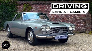 Lancia Flaminia GT 2800 3C 1964 - Full test drive in top gear - Engine sound | SCC TV