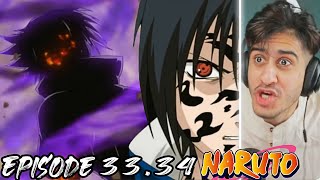 Sasuke's New Power!? Naruto Episode 33, 34 Reaction