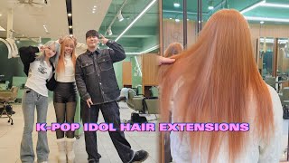 GETTING K-POP IDOL HAIR EXTENSIONS IN KOREA