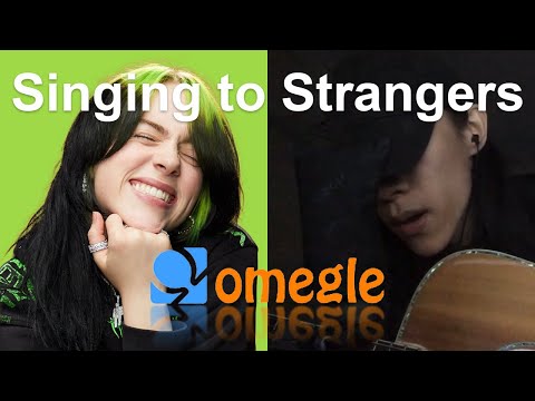 Singing to Strangers on Omegle - lovely, Your Power, Ocean Eyes, i love you by Billie Eilish (Cover)