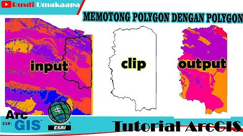 Cara Memotong Polygon dengan Polygon - ArcGIS 10.8