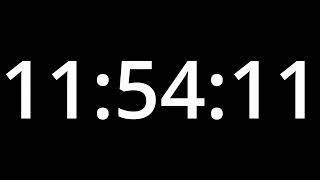 12 Hour Countdown Timer ⏱️ | No Sound 🔕 | Full HD 1080p