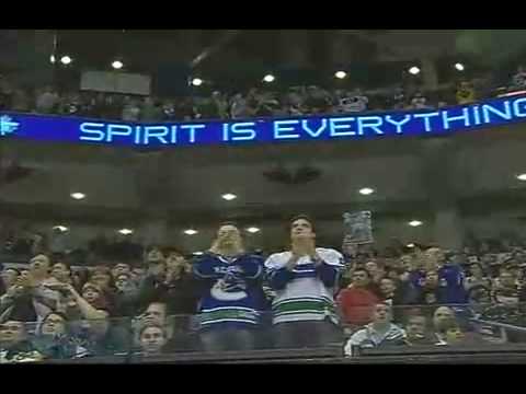 Amazing Reception for Mats Sundin Return to Toronto ACC - Maple Leafs vs Canucks Feb 21 2009
