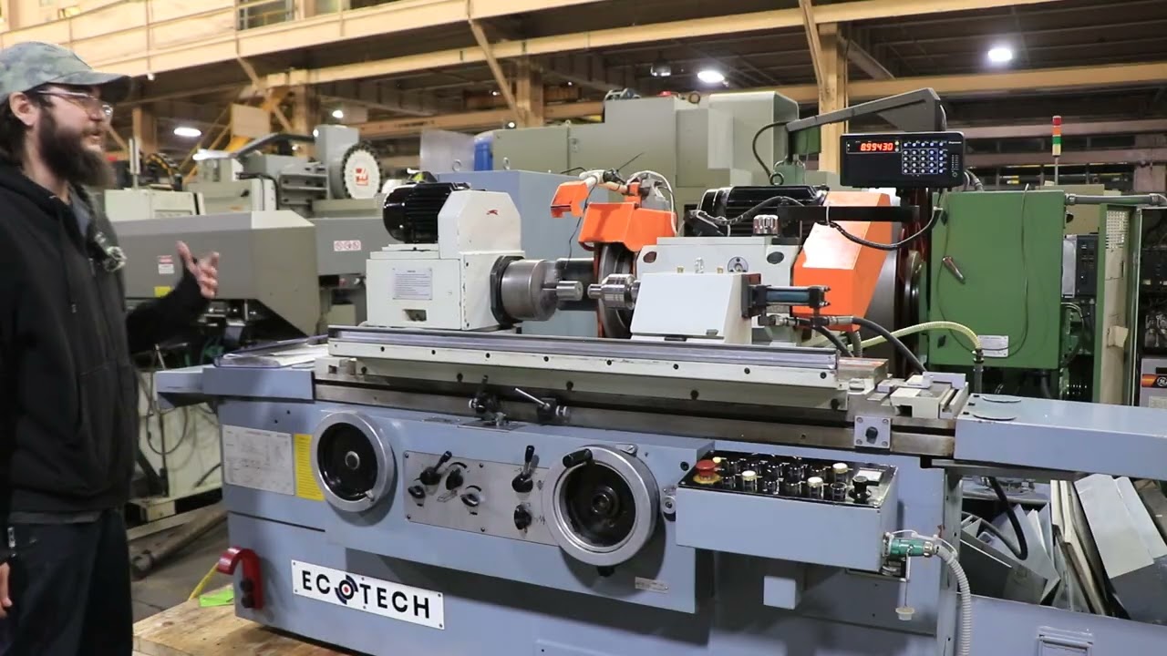 8" x 20" ECOTECH (SMTW) "GM8-20" SERIES UNIVERSAL CYLINDRICAL GRINDER