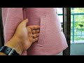 How to sew a Welt Pocket of a Jacket Blazer