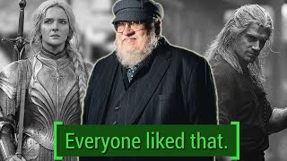 George R.R. Martin Calls Out Rings of Power/Witcher Showrunners for Bad Adaptations