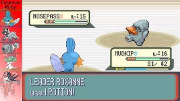 Pokemon Ruby Gym Leader 1 Roxanne