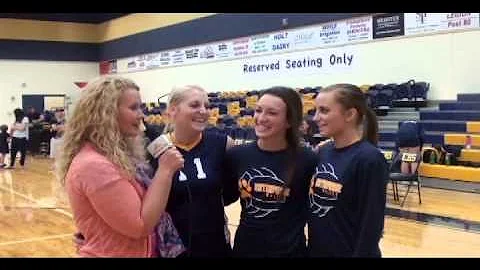 E2day interviews EHS volleyball players