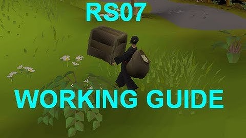 (WORKING)Runescape 2007 Glitch Guide: Box Glitch Tutorial RS07 - How To/NEW
