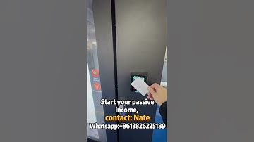 55inch touch screen smart vending machine ready to ship to the US #vendingmachinefactory