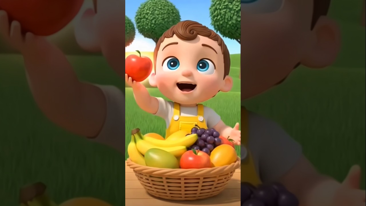 Learn Fruits with Baby 🍎🍌🍇 | Fun Fruit Song for Kids