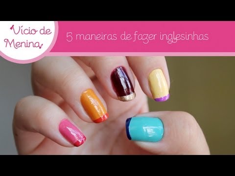 5 maneiras de fazer inglesinhas