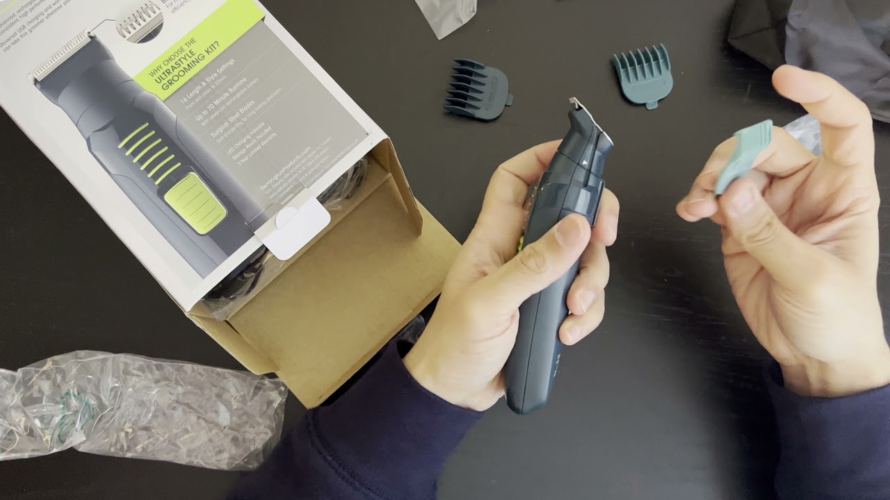 Remington UltraStyle Total Grooming Kit Unboxing and Review - YouTube