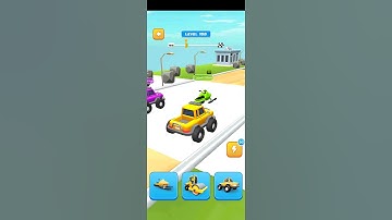 Shape Transforming Level 166 Funny Race Gameplay Walkthrough #shapetransforming #shorts