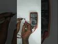 Mosfet test with digital & analog meter #shortsvideo #shorts #experimnent #mosfet