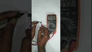 Mosfet test with digital & analog meter #shortsvideo #shorts #experimnent #mosfet