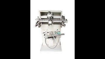 cylindrical screen printing machine,Jar Screen Printing Machine