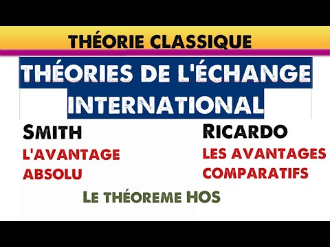 Vidéo: Quelle est la théorie ricardienne du commerce international ?