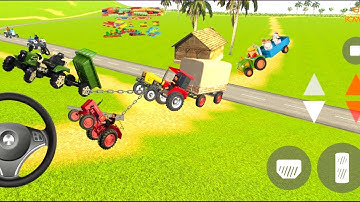 Tractor game !! Androidgame play video // tractor game // kids video #games #kids 