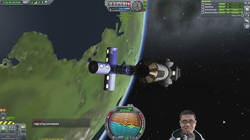 KSP Docking Made Easy, Asymmetrically!  Kerbal Space Program; GAMING