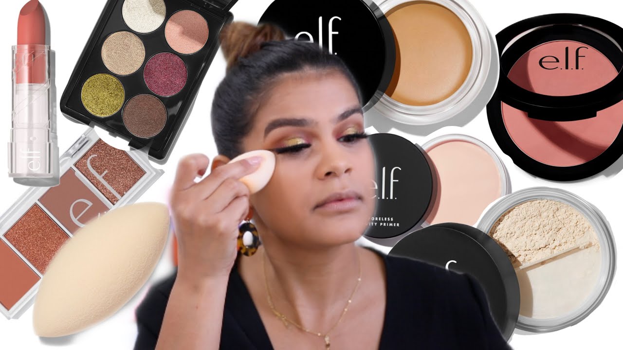 TESTING NEW PRODUCTS FROM ELF HALO GLOW SETTING POWDER PUDDY PRIMER TESTING NEW PRODUCTS FROM ELF HALO GLOW SETTING POWDER PUDDY PRIMER