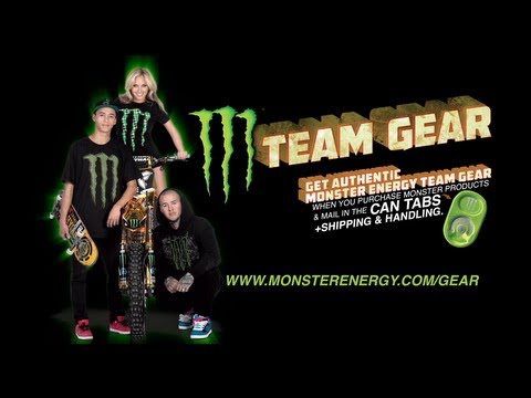 2013 Monster Energy Gear Tab Promo