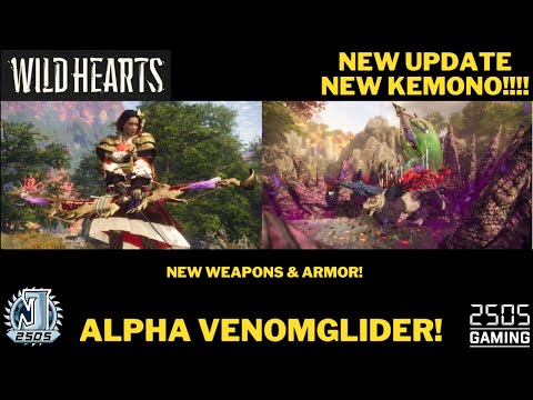 Wild Hearts new Alpha Venomglider content update available now