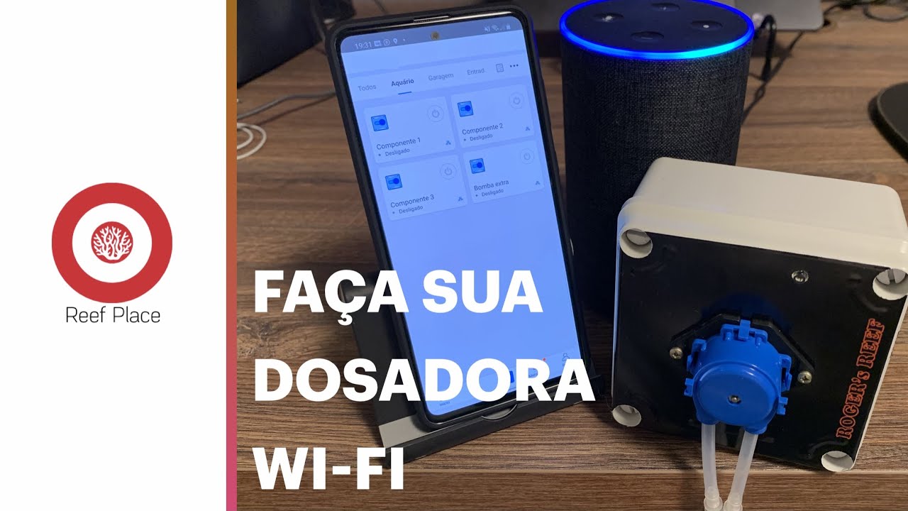 AQUÁRIO MARINHO - FAÇA SUA DOSADORA WI-FI