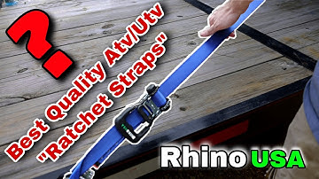 My Favorite Ratchet Straps|RHINO USA