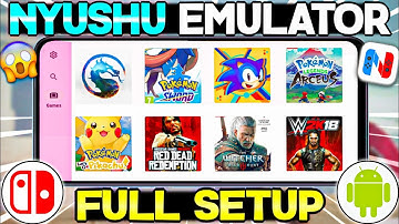 🔥 Nyushu Emulator Setup Guide | Best Nitendo Switch Emulator For Android | Nyushu Emulator