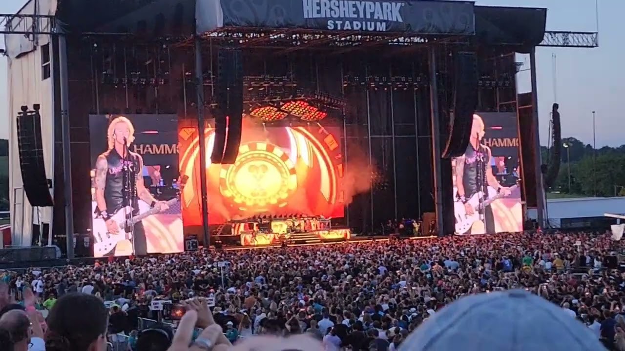 GUNS N ROSES - WELCOME TO THE JUNGLE @ HERSHEYPARK STADIUM HERSHEY PA 8/11/23